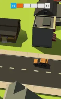 Blocky Pick Me Up - Traffic Drive! Screen Shot 4