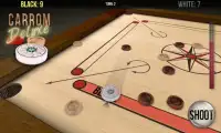 Carrom Deluxe Free :  Board Game Screen Shot 1