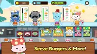 Burger Cats: Cook and Serve Screen Shot 2