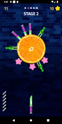 Sword It - Spin & Hit Game Screen Shot 1