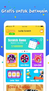 Lucky Scratch—Happy to Lucky Day & Feel Great Screen Shot 0