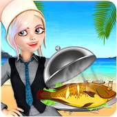 Seafood Cooking Chef - Jogo de Cozinha de Restaura