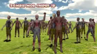 Zombie Mob Sniper 3D Screen Shot 0