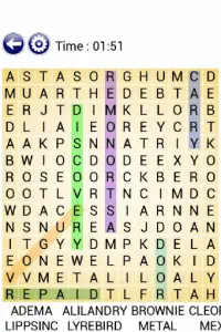 Word Search Screen Shot 3