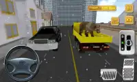 الحيوان 3D شاحنة المحاكاة 2016 Screen Shot 0