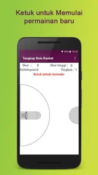 Tangkap Bola Basket Screen Shot 1