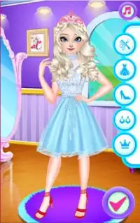 Prinses ontwerp mode kleding spel Screen Shot 0