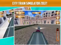 Driver de train de passagers City Train Simulator Screen Shot 7