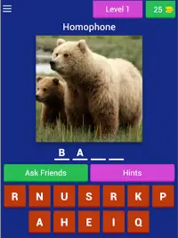 Homophone Quiz Game (Homonyms App) Screen Shot 8