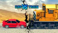 Train Vs Car Crash: Гоночные игры 2019 Screen Shot 15
