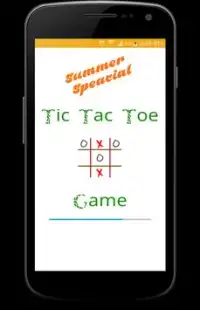 Tic Tac Toe - Summer Special Screen Shot 0