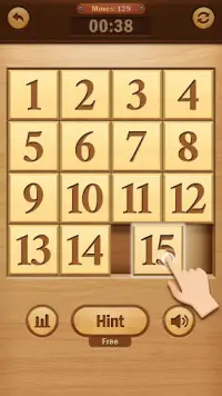 Number Puzzle - Sliding Puzzle Screen Shot 1