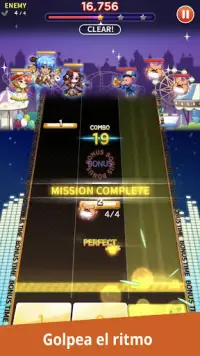 RhythmStar: Music Adventure - Rhythm RPG Screen Shot 2