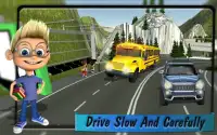 School Time Bus Simulator Screen Shot 1