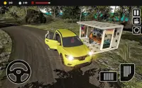 Gila teksi memandu permainan Jeep Taxi: simulator Screen Shot 4