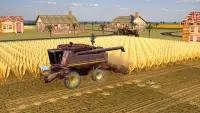 Tractor harvesting Simulator 2018 - Farming land Screen Shot 1