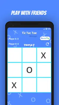 Triple T - Tic Tac Toe (Multiplayer) Screen Shot 1