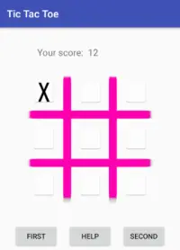 Tic Tac Toe - Impossible Screen Shot 2