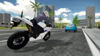 Police Bike Chase City Driving Screen Shot 6