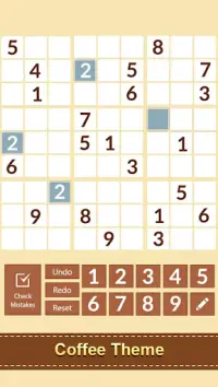 Sudoku Numbers Puzzle Screen Shot 0