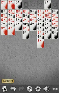 Yukon Gold Solitaire Demo Screen Shot 3