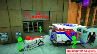 Stickman Rescue Patient: jeu d'ambulance 2020 Screen Shot 0