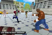 Black Monster Hero Crime City Battle Screen Shot 9
