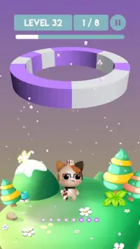 Kitty Paint - Paint circles and win a lot of cats Screen Shot 4