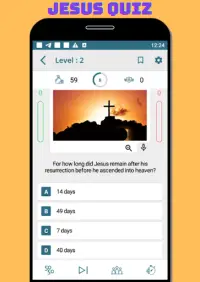 Jesus Christ Quiz Game Screen Shot 2