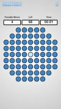Peg Solitaire Free (Solo Noble) - A classic puzzle Screen Shot 6