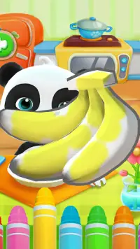 Talking Baby Panda - Kids Game Screen Shot 2