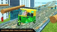 Auto Rickshaw Impossible Stunt Screen Shot 4