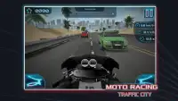 Moto Racing: Traffic City Screen Shot 2
