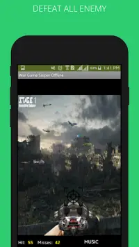War Game Sniper Offline Screen Shot 2