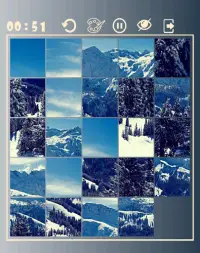Hard Slide Puzzle mit Bildern und Zahlen Screen Shot 0