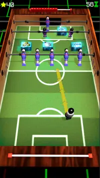 Table Football Goal ⚽ টেবিল ফুটবল তারকা Screen Shot 0