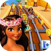 Subway Princess Moana Running