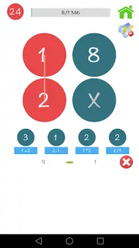 24 Math Game Screen Shot 2