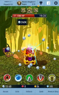 Tap Adventure Hero: RPG Idle Monster Clicker Screen Shot 20