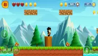 George Pontos - 2d platform adventure world game Screen Shot 1