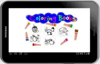 Coloring books - drawpad Game Screen Shot 1