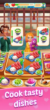 Cooking Love - Chef Restaurant Screen Shot 13