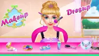 Spa Salon Makeover Girl Game - Makeup Artist Screen Shot 3