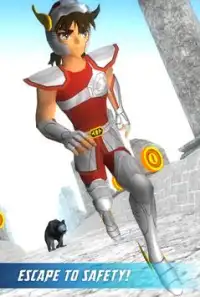 3D Saint Hero Roman Run Screen Shot 0