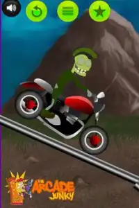 Stickman vs Zombie Fun Ride Screen Shot 1