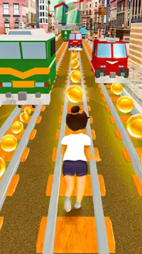 Bus Rush Endless Running & Racing Game Free Screen Shot 0