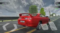 Simulateur de course automobile sur autoroute Screen Shot 0