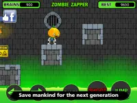 Zombie Zapper  The Brain Drain Screen Shot 7