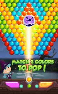 Bubble Shooter Halloween Witch Screen Shot 3