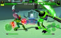 Kahraman alien force Arena Saldırı Mega Transform Screen Shot 0